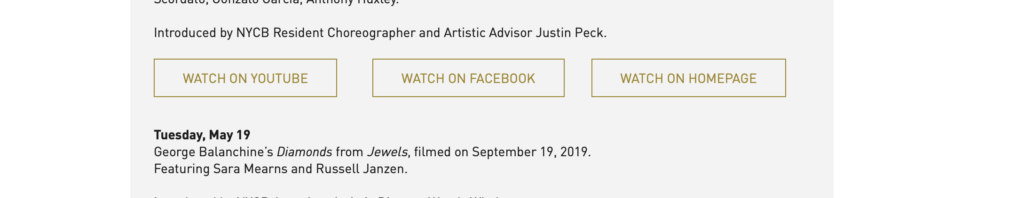 NYCバレエ動画ボタン