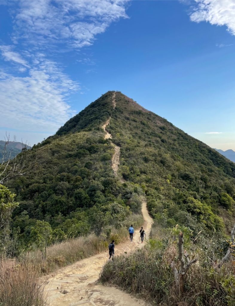 大帽山沢登り針山