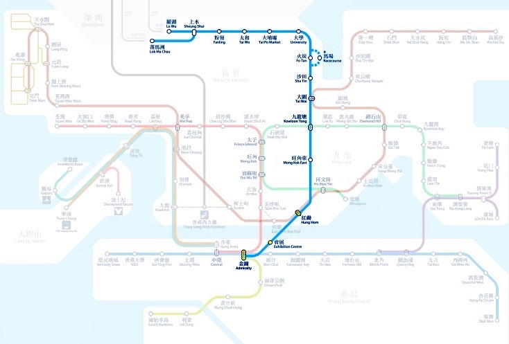 東鉄線路線図