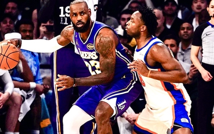 ニックス対レイカーズ