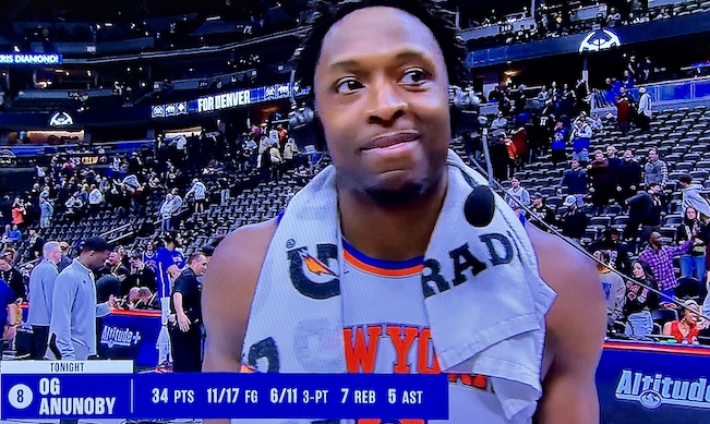 ニックス対ナゲッツ